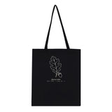 Oak Leaf tote in Black, product view