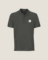 Core polo in Grey Melange, product view