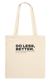 Do Less, Better tote in Natural, product view