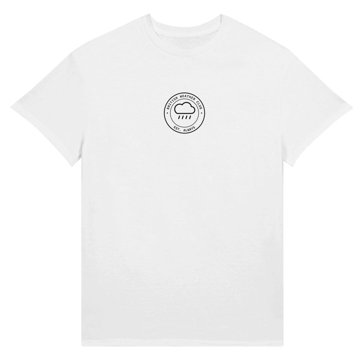 British Weather Club tee in White, product view