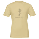 Runner Beans tee in Soft Cream, product view