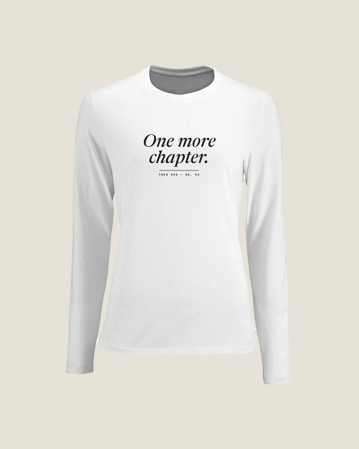One More Chapter long-sleeve in White, product view