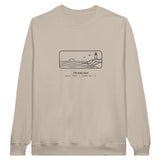Coastline sweatshirt in Sand, product view