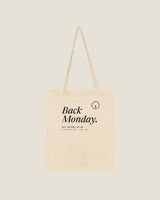Back Monday tote in Natural, product view