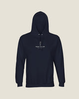 Reading Room hoodie in French Navy, product view