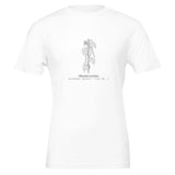 Runner Beans tee in White, product view