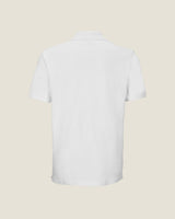Core polo in White, back view