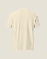 Done for the Day tee in Ivory, back