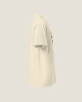 Done for the Day tee in Ivory, right side